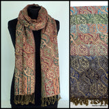 Floral Ogee Pashmina