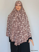 Extra Long Al-Amirah Hijab with Sequins