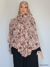 Extra Long Al-Amirah Hijab with Sequins