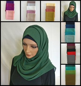 Chiffon Sparkle Scarf